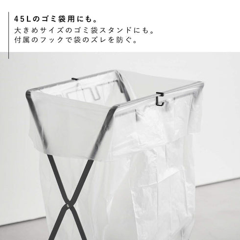 レジ袋3連&45Lゴミ袋スタンド タワー.|s4
